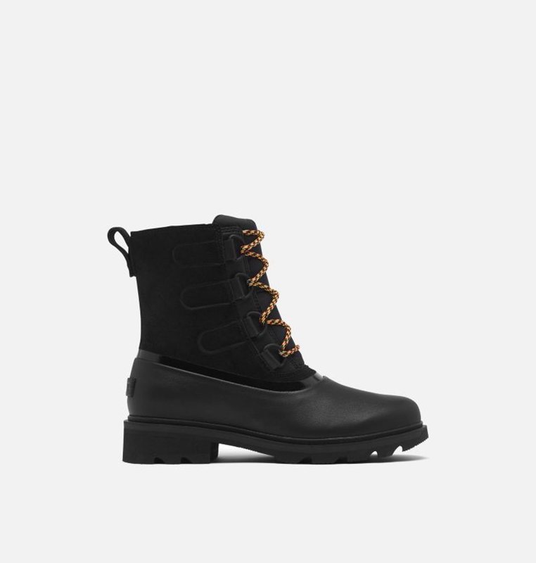 Sorel Kadın Lennox™ Street Lace Mid - Yağmur Bot Siyah - 324-RNCBPY